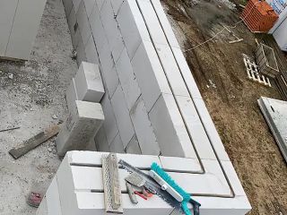  DS-1250 Стены 2 этажа, армопояс